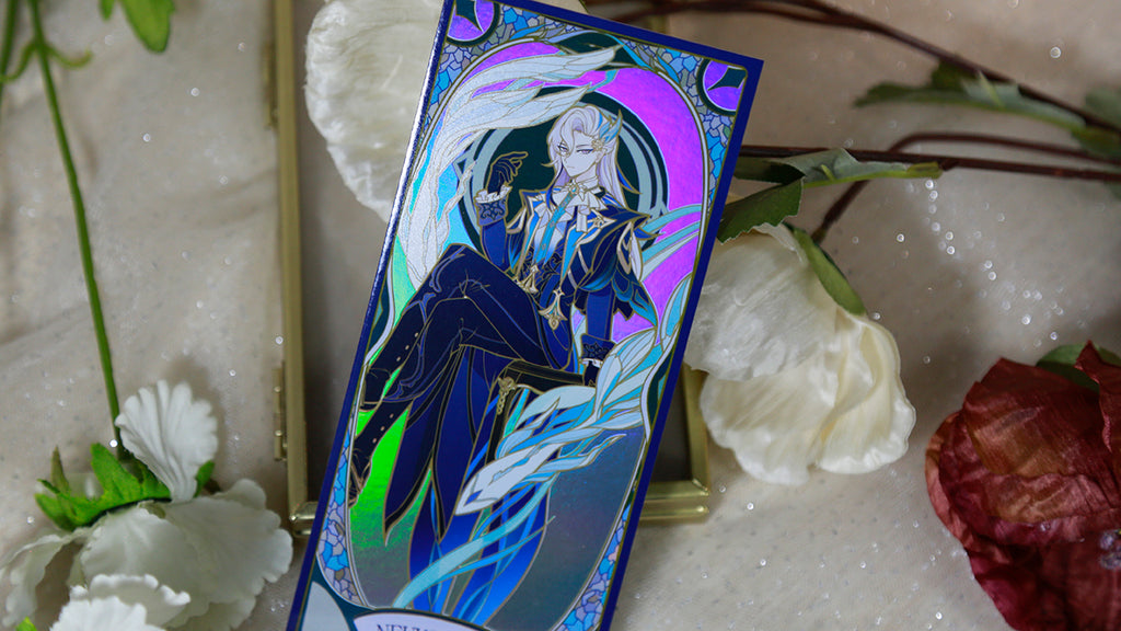 Genshin Impact-Wriothesley&Neuvillette Tarot Card doujin game genshin kefantasy prints