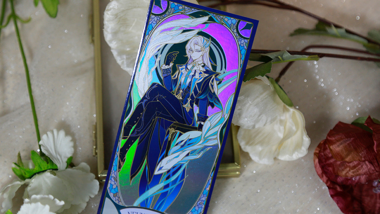 Genshin Impact-Wriothesley&Neuvillette Tarot Card doujin game genshin kefantasy prints