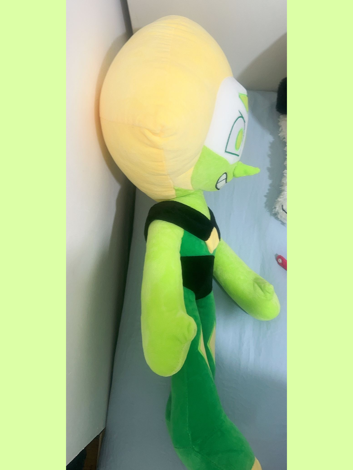Peridot plush toy 60cm Large Steven Universe fan-made plush