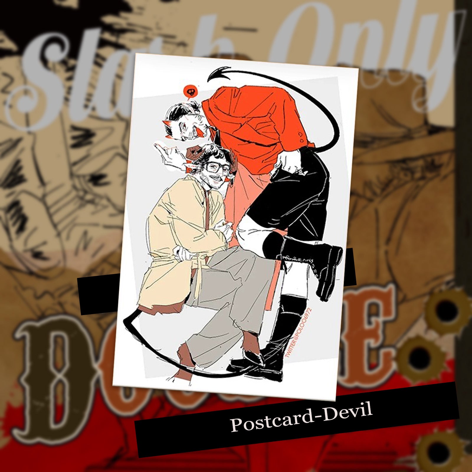 Pedro Pascal-Fan art book/Ticket Stub/Postcard doujin duc_paradise game prints