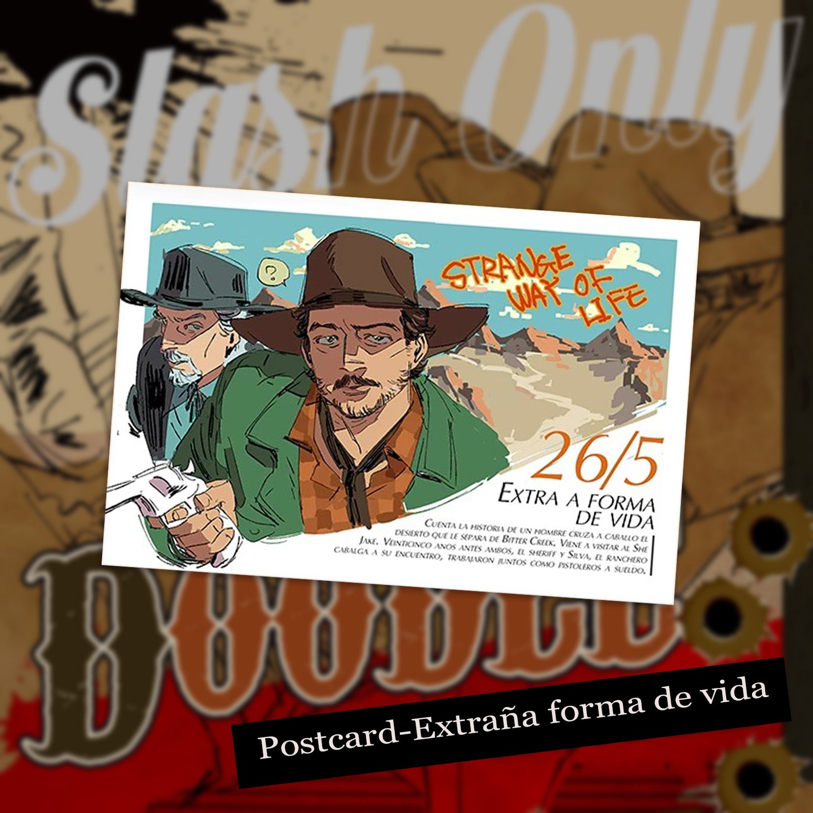 Pedro Pascal-Fan art book/Ticket Stub/Postcard doujin duc_paradise game prints