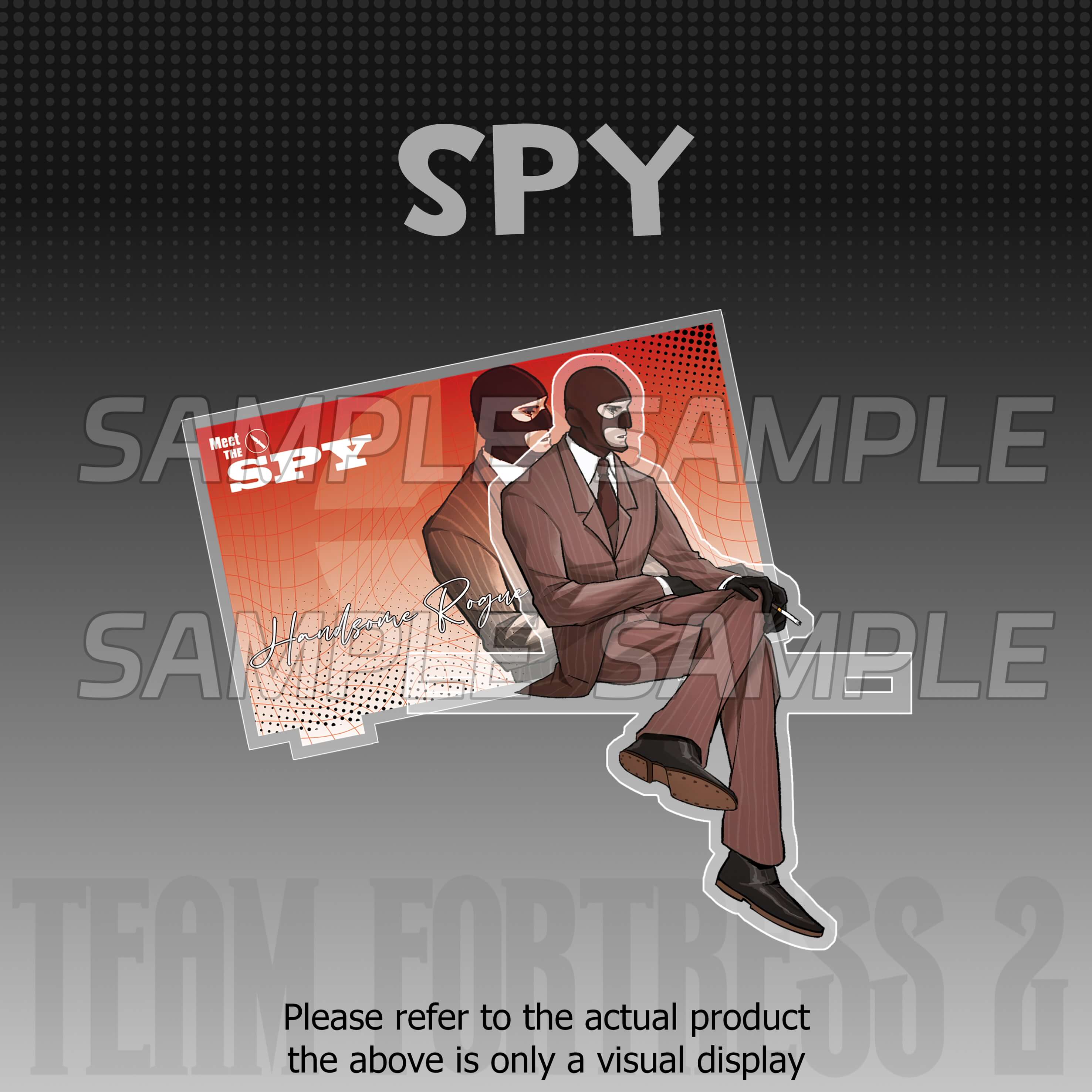 Team Fortress2-Sitting Standee acrylics doujin game teamfortress