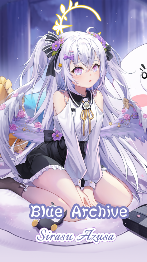 Blue Archive Sirasu Azusa Casual Series acrylics bluearchive doujin game ikkou