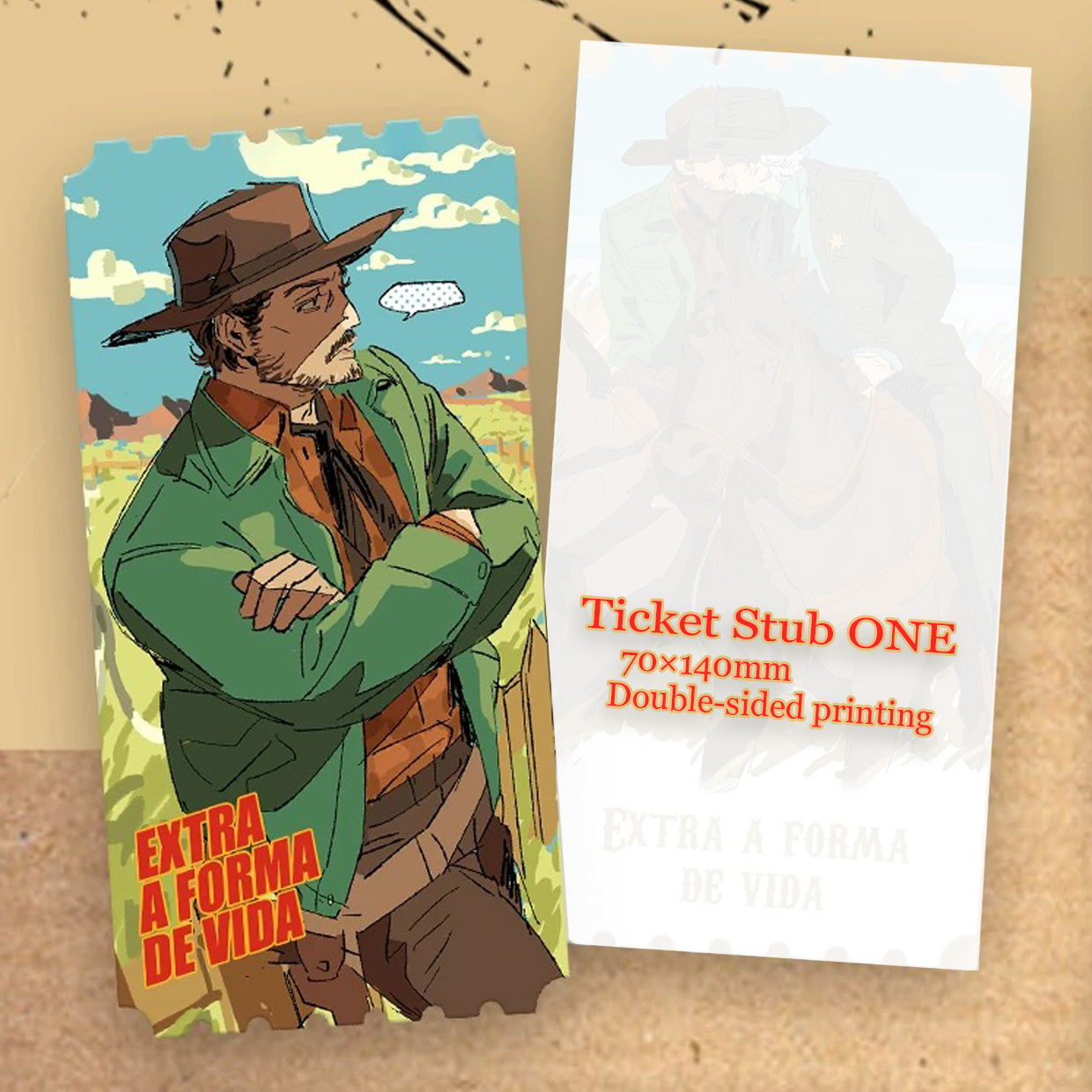 Pedro Pascal-Fan art book/Ticket Stub/Postcard doujin duc_paradise game prints