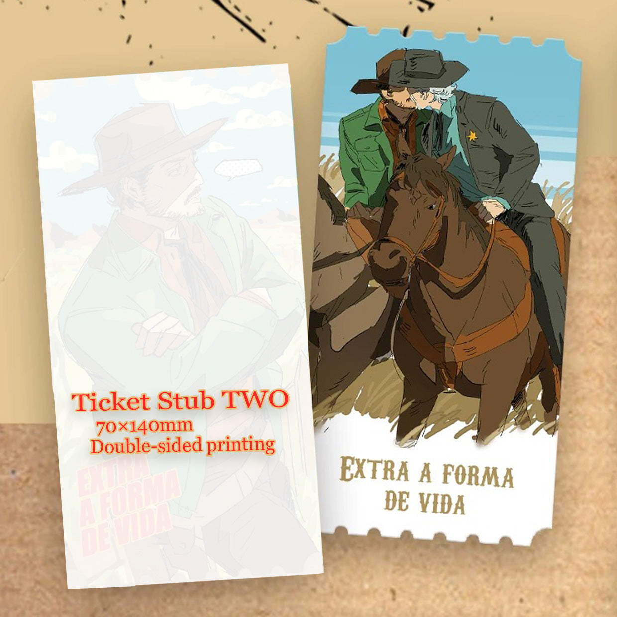 Pedro Pascal-Fan art book/Ticket Stub/Postcard doujin duc_paradise game prints