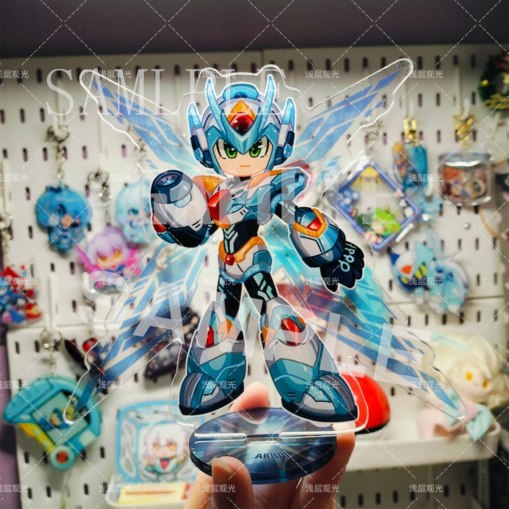 Dive Armor Standee（X/ZERO/AXL） acrylics game ling6 megaman