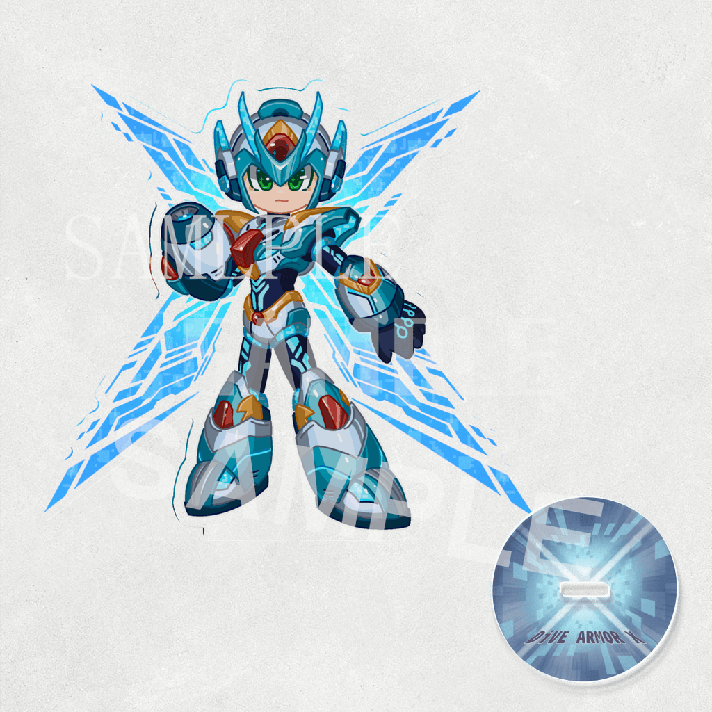Dive Armor Standee（X/ZERO/AXL） acrylics game ling6 megaman