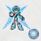 Dive Armor Standee（X/ZERO/AXL） acrylics game ling6 megaman