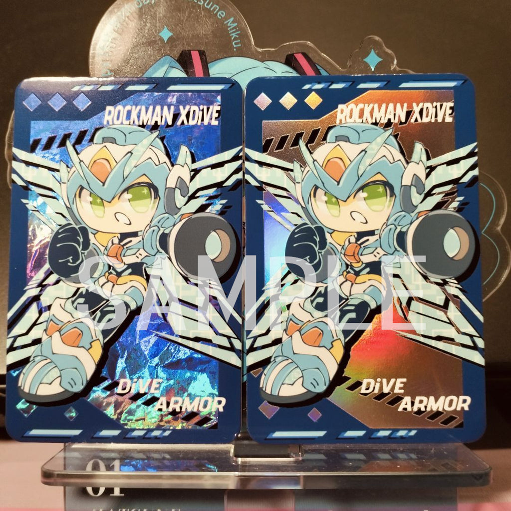 DiVE ARMOR X Acrylic pendant with moving wings acrylics game ling6 megaman