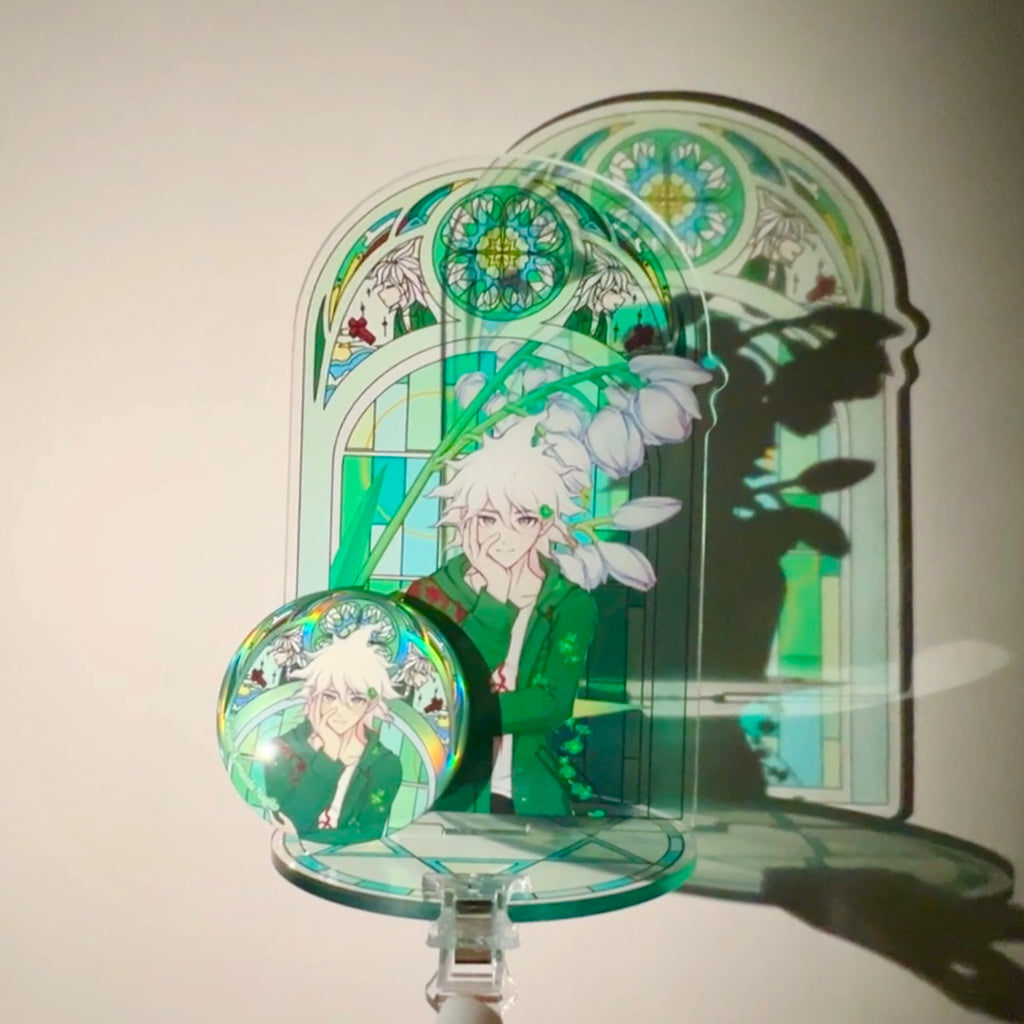 Danganronpa Flower Language acrylic standee/stand acrylics Danganronpa doujin game tsubasa