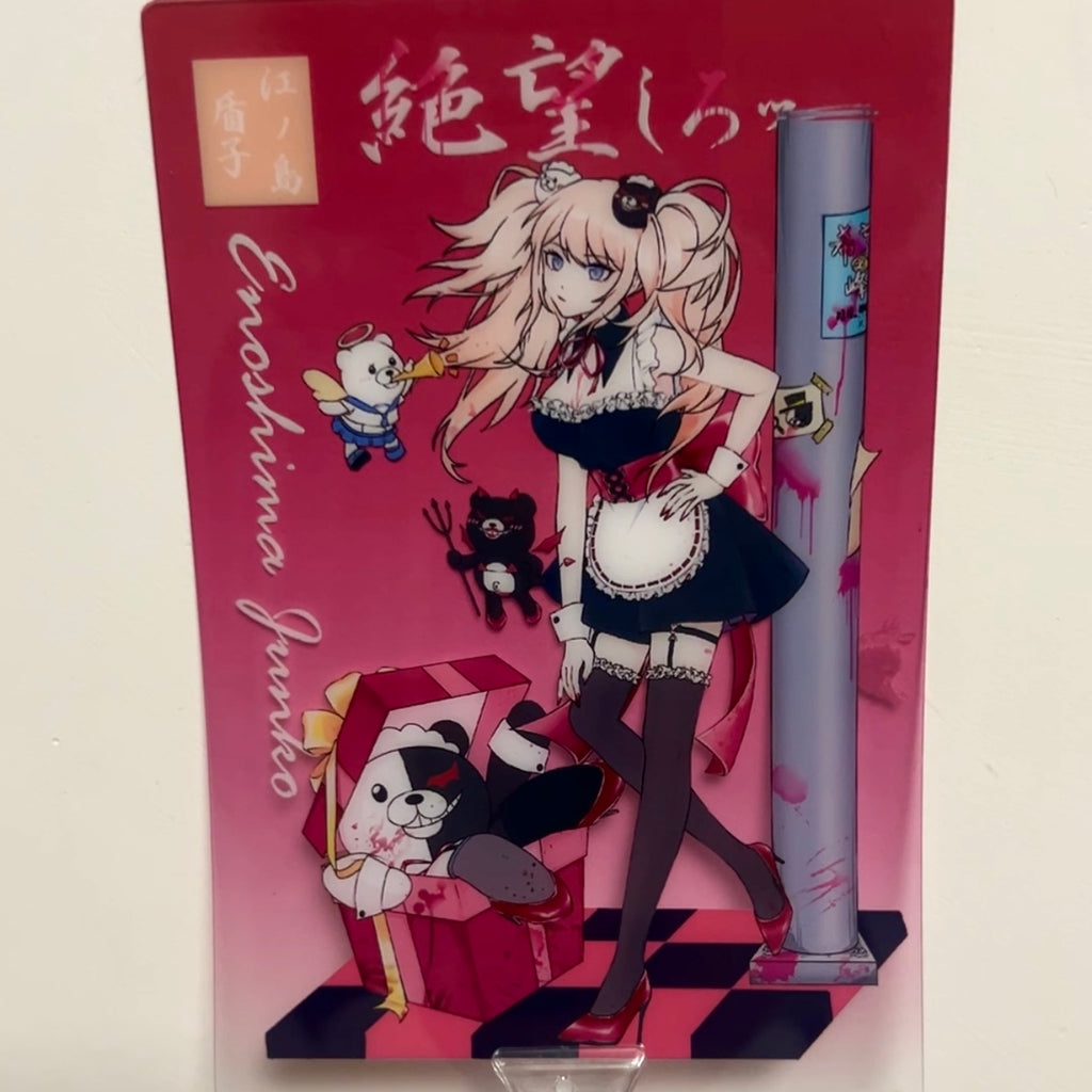 Danganronpa Maid Series PVC card Danganronpa doujin game prints tsubasa