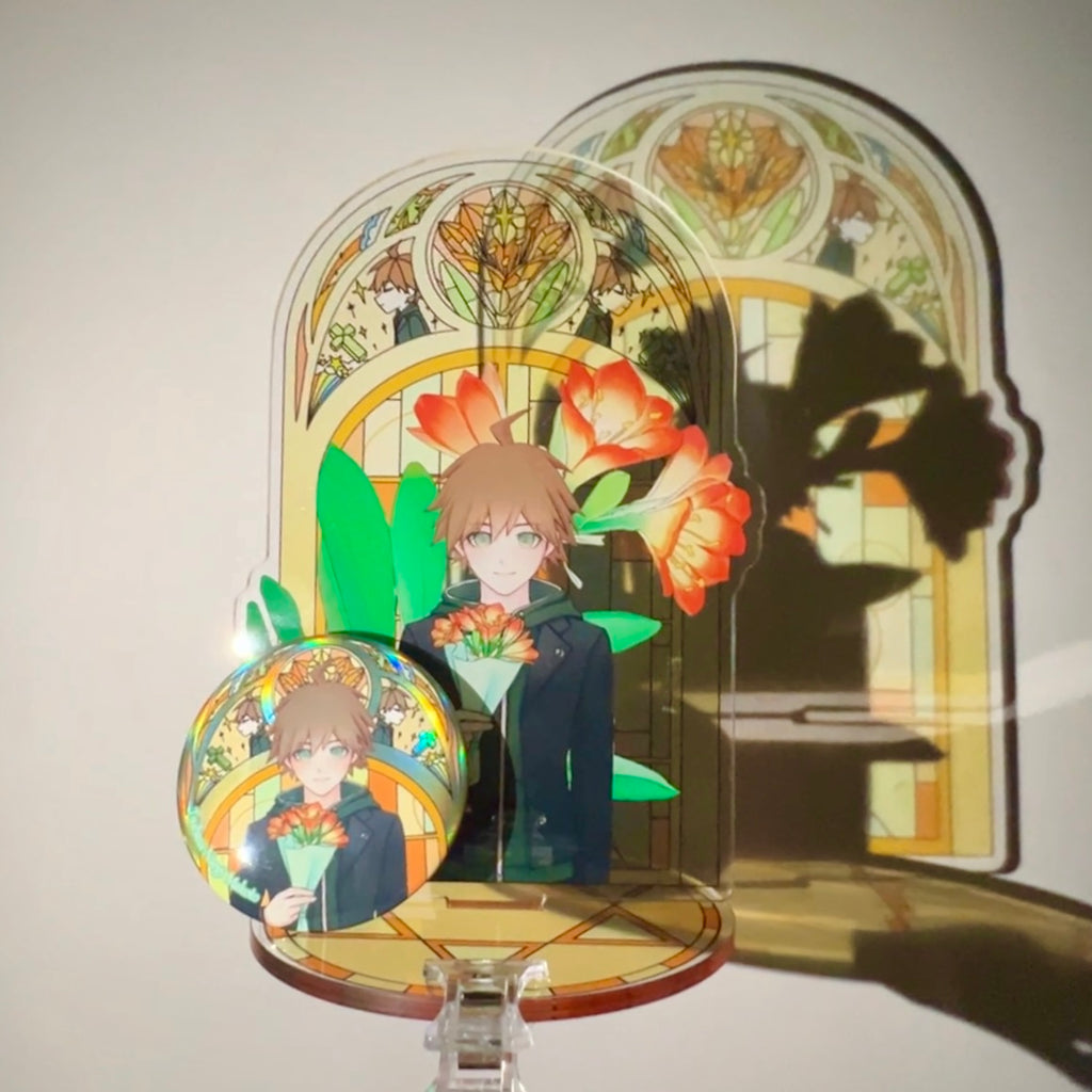 Danganronpa Flower Language acrylic standee/stand acrylics Danganronpa doujin game tsubasa