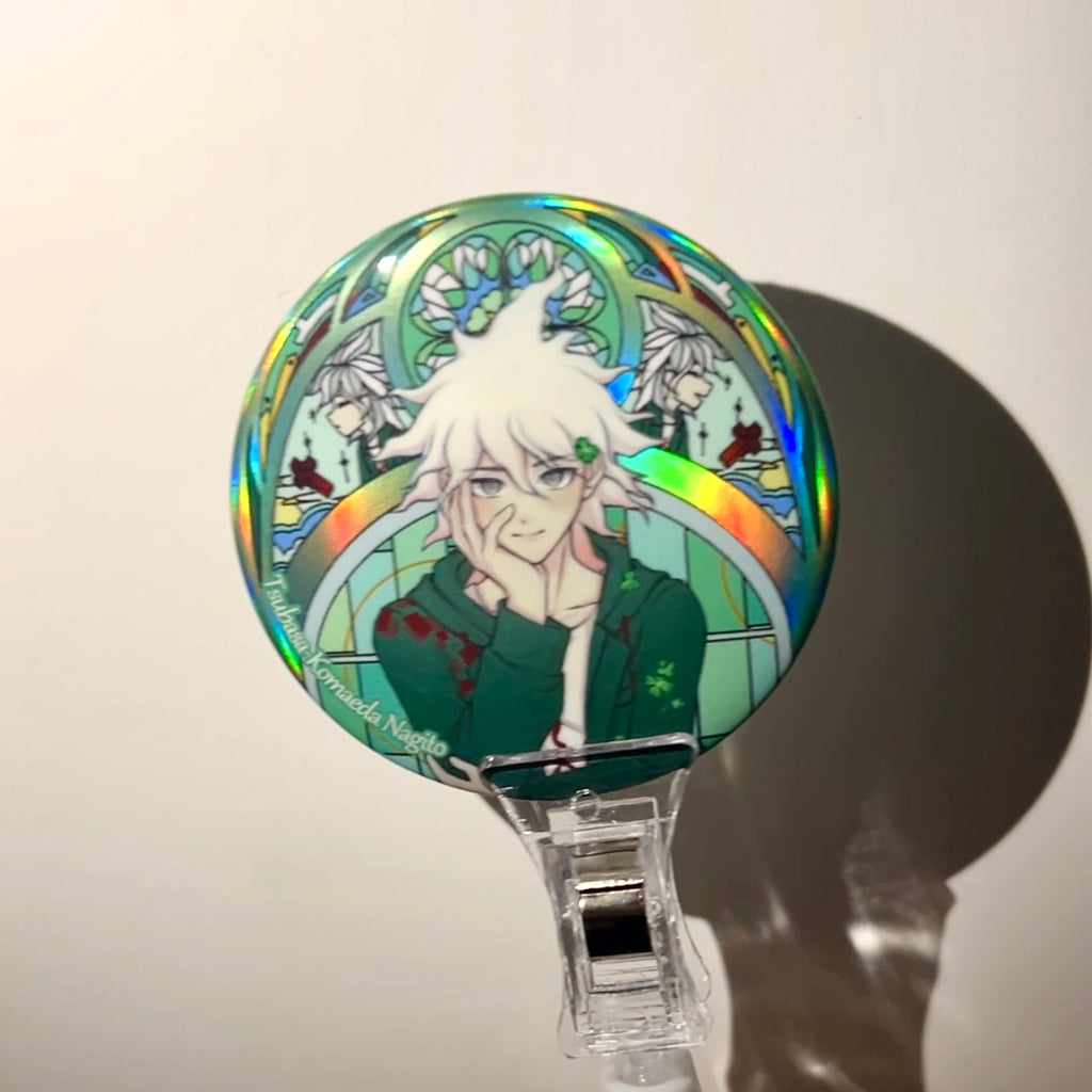 Danganronpa Flower Language Series Badge/pin Danganronpa doujin game pins tsubasa