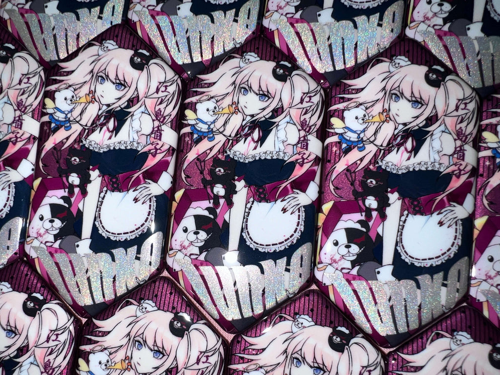 Danganronpa Maid Series Badge/pin Danganronpa doujin game pins tsubasa