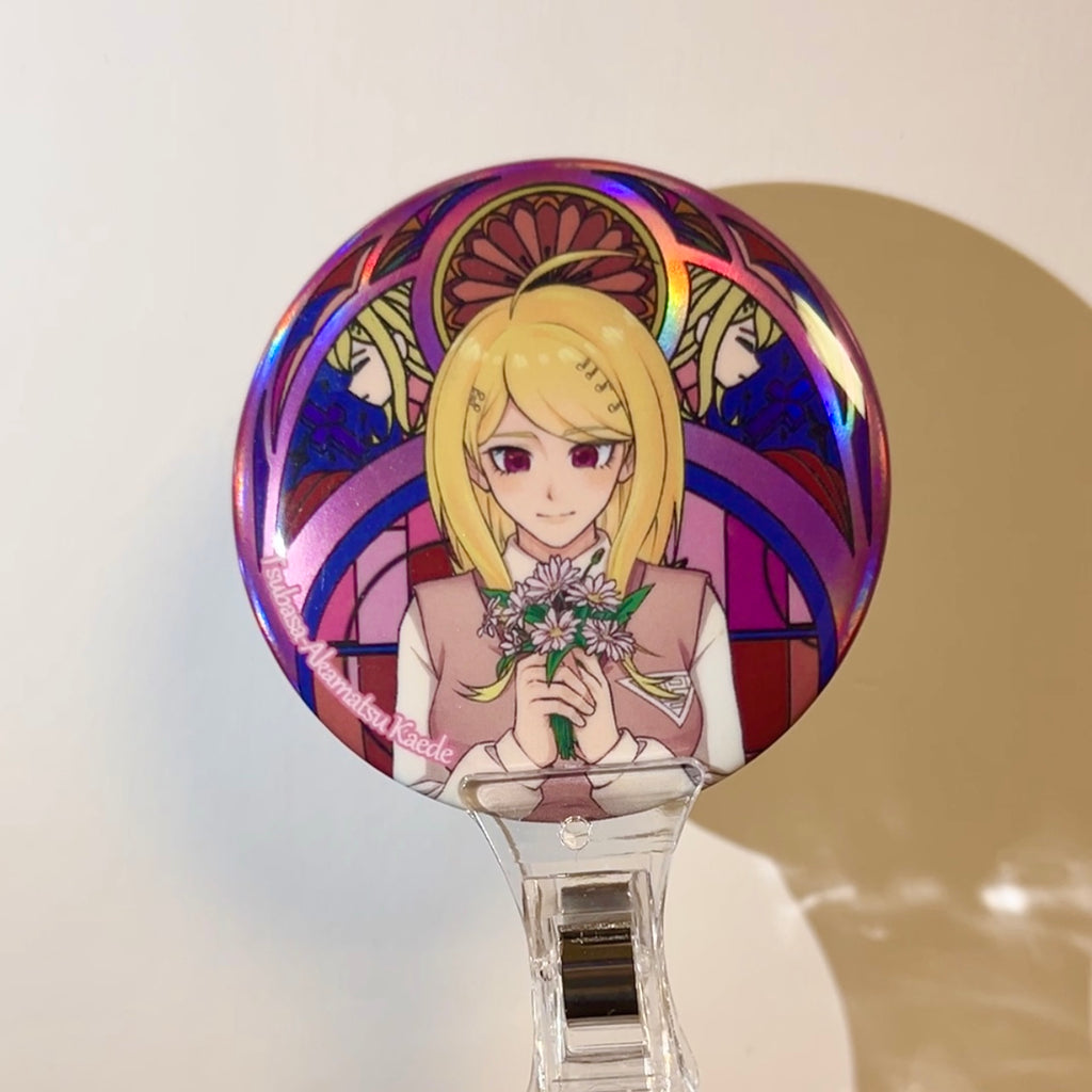 Danganronpa Flower Language Series Badge/pin Danganronpa doujin game pins tsubasa