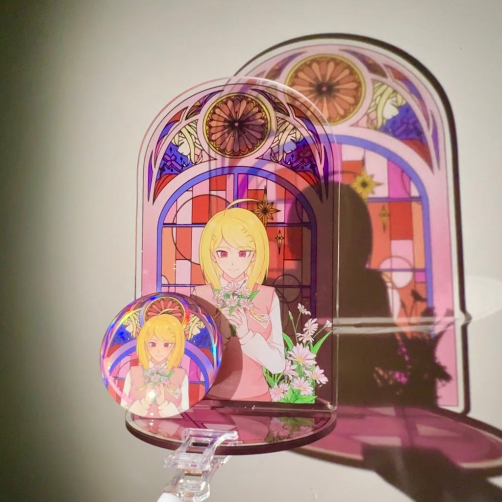 Danganronpa Flower Language acrylic standee/stand acrylics Danganronpa doujin game tsubasa