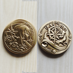 Mirror World Badge/Relief Coin doujin game limbuscompany pins