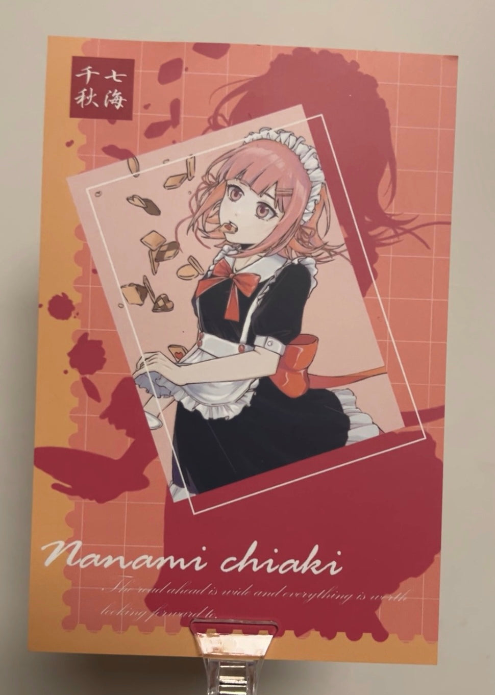 Danganronpa Maid Series Postcards Danganronpa doujin game prints tsubasa
