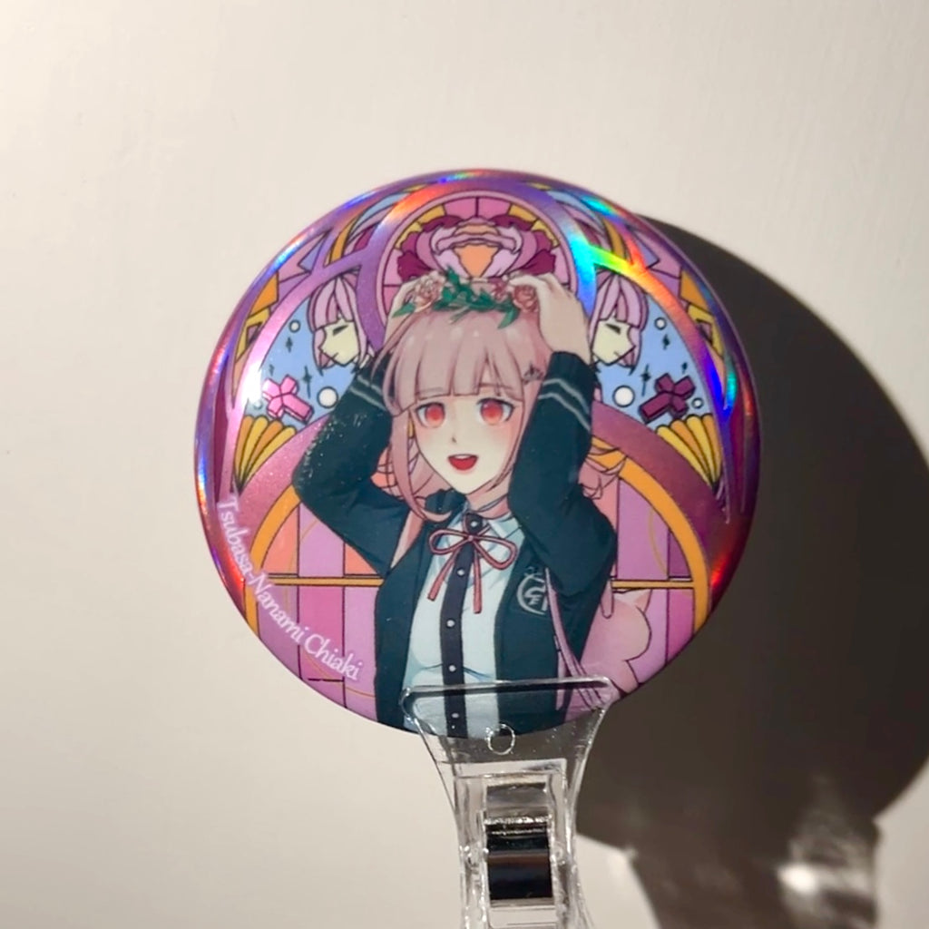 Danganronpa Flower Language Series Badge/pin Danganronpa doujin game pins tsubasa