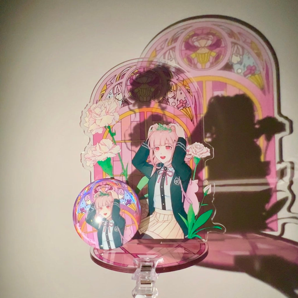 Danganronpa Flower Language acrylic standee/stand acrylics Danganronpa doujin game tsubasa