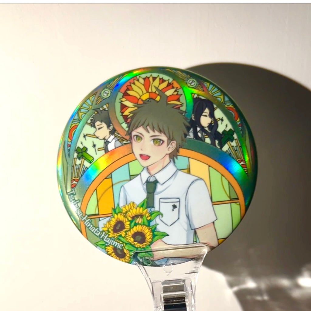 Danganronpa Flower Language Series Badge/pin Danganronpa doujin game pins tsubasa