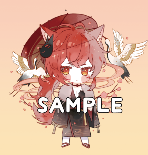 [PRE-ORDER] Genshin 四季流雲 Resin Acrylic Keychain