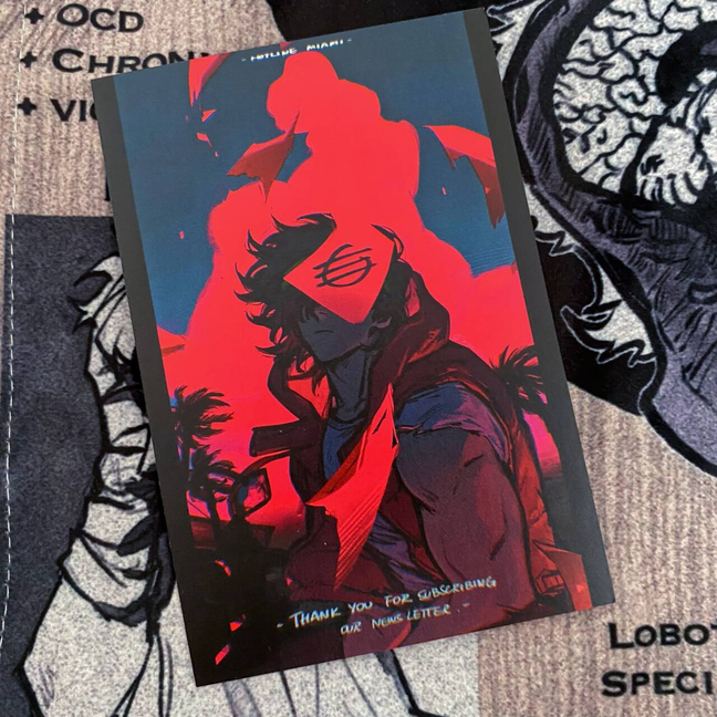 HLM Art Print Postcard game hlm prints tatsu