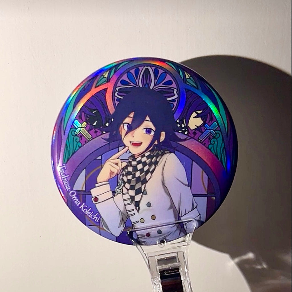 Danganronpa Flower Language Series Badge/pin Danganronpa doujin game pins tsubasa