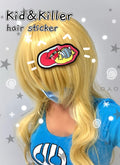 Kid & Killer Hair Sticker — One Piece KID PIRATES Fan Made