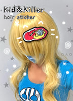 Kid & Killer Hair Sticker — One Piece KID PIRATES Fan Made