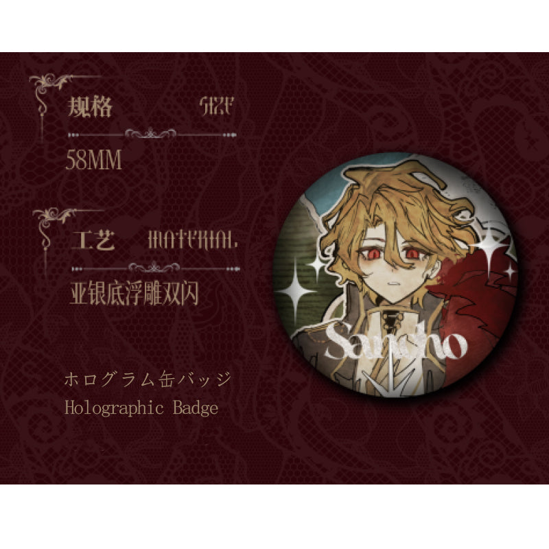 Mirror World Badge/Relief Coin doujin game limbuscompany pins