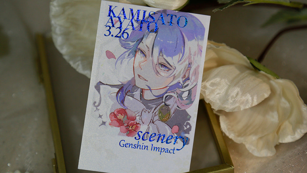 Genshin Impact-神里綾人 Kamisato Ayato-Scenery doujin game genshin kefantasy prints