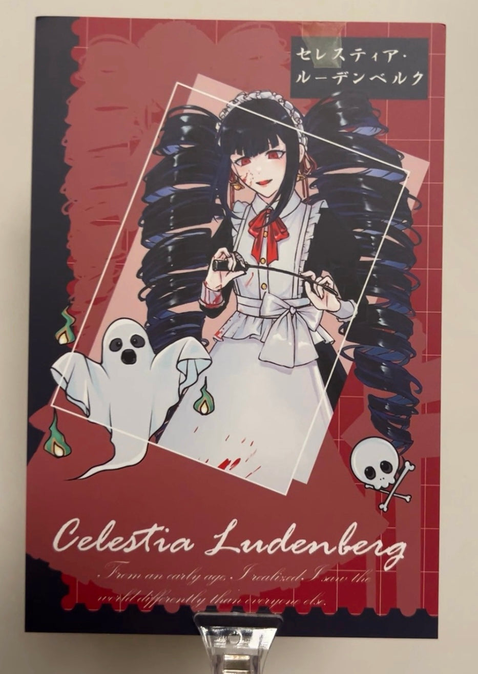 Danganronpa Maid Series Postcards Danganronpa doujin game prints tsubasa