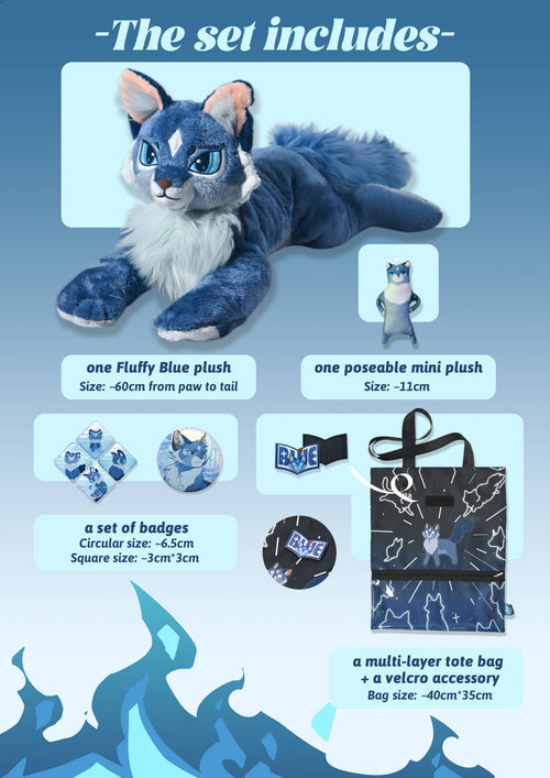 Fluffy Blue