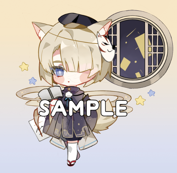 [PRE-ORDER] Genshin 四季流雲 Resin Acrylic Keychain