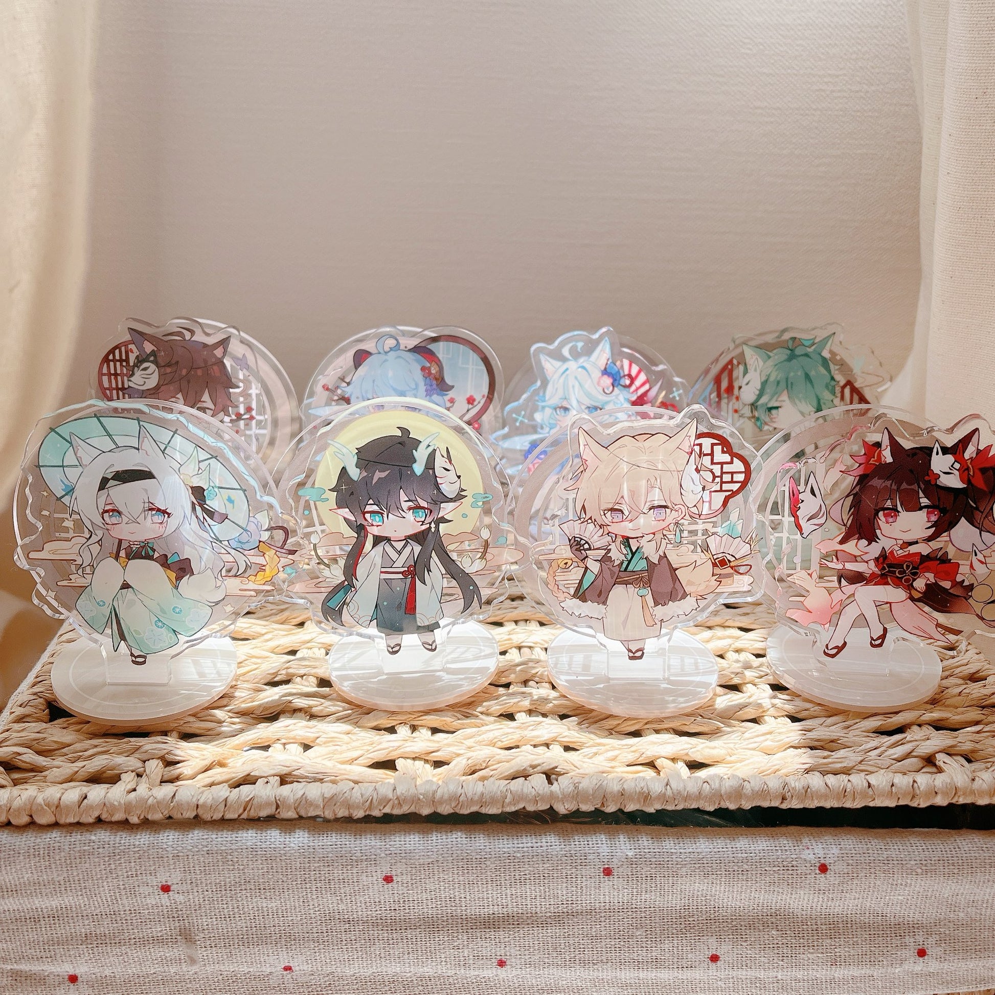 [PRE-ORDER] Genshin 四季流雲 Resin Acrylic Keychain