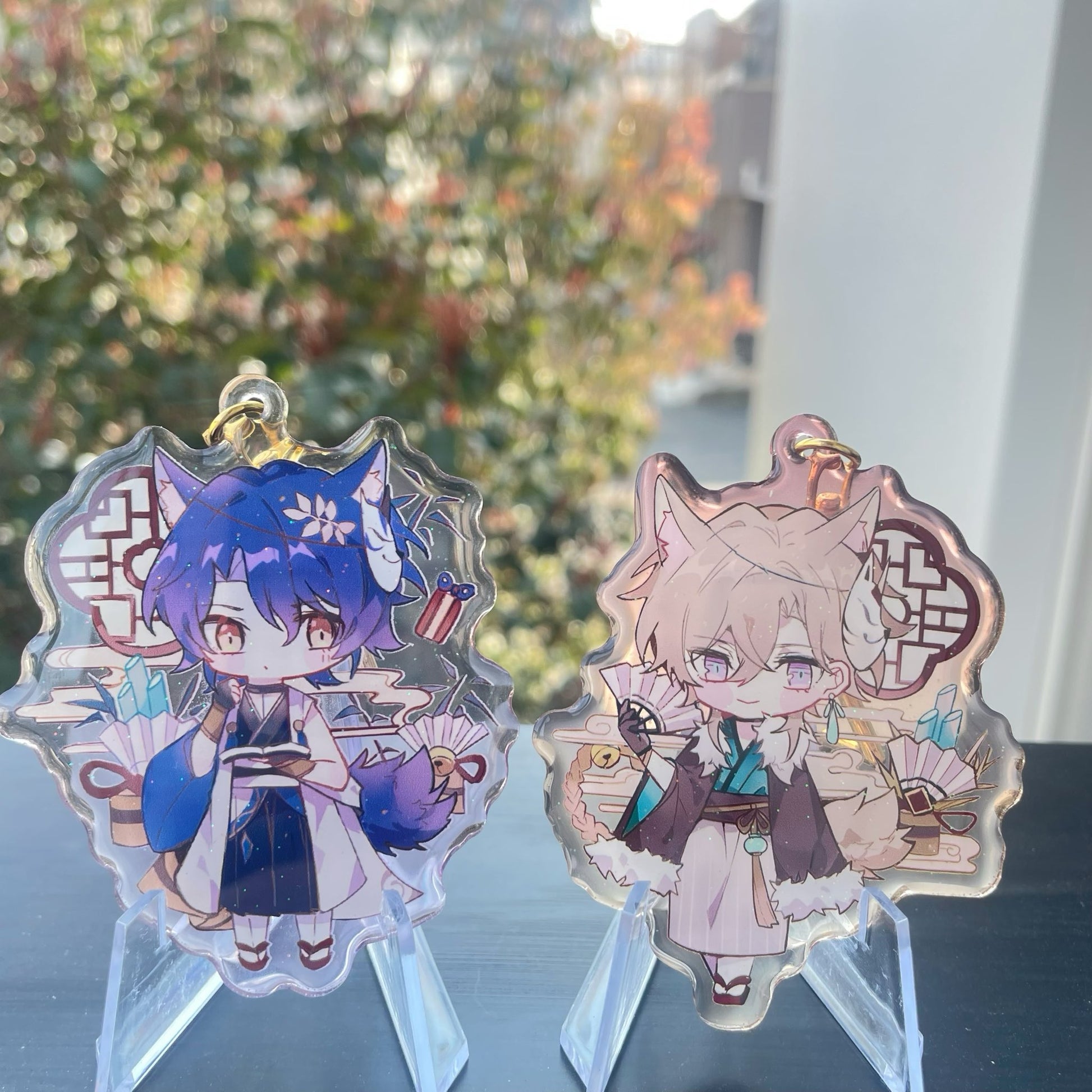 [PRE-ORDER] Genshin 四季流雲 Resin Acrylic Keychain
