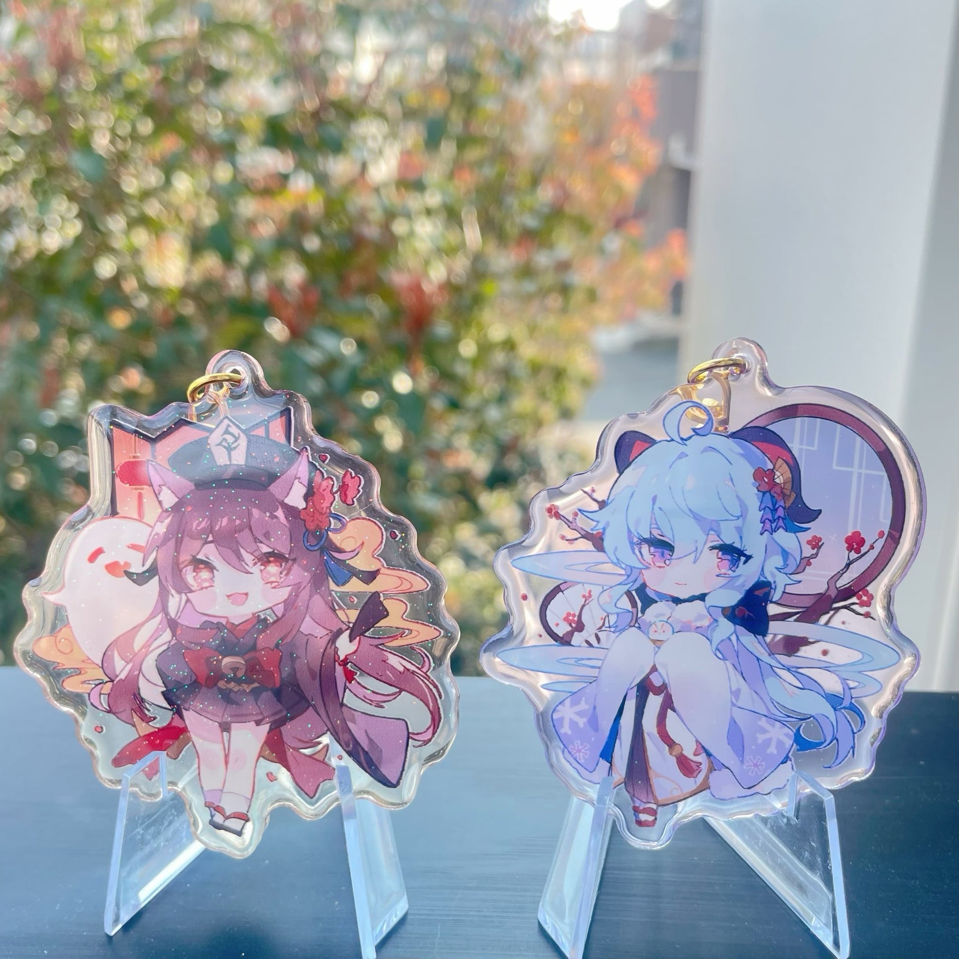 [PRE-ORDER] Genshin 四季流雲 Resin Acrylic Keychain