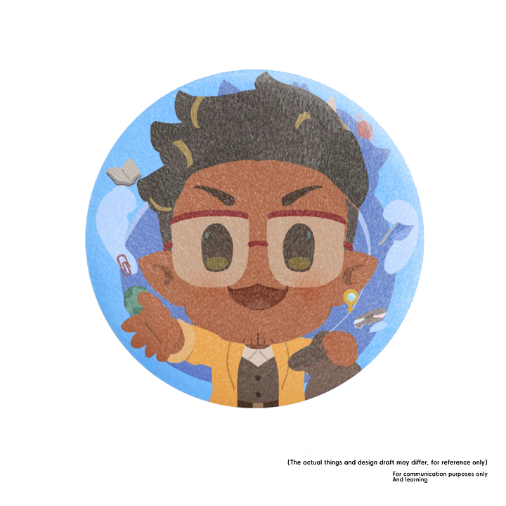 [🦉TOH Fanarts]Plash Badges anime doujin pins TOH