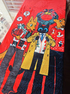 Team Free Will Flannel Fleece Throw Blanket 71"x51
