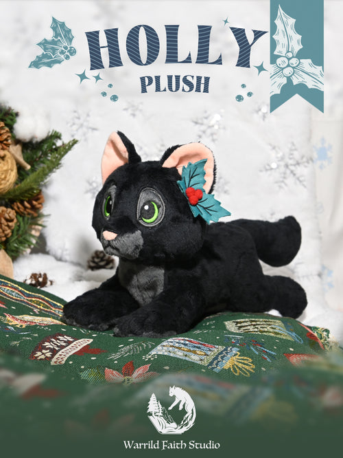 Hollyleaf plush doujin plushie