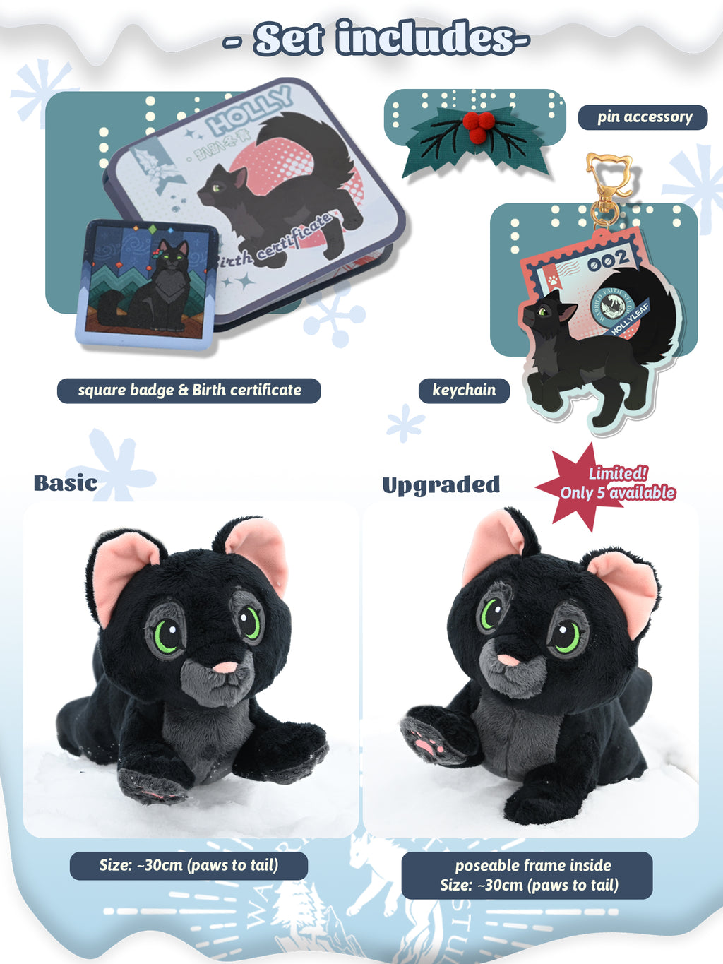 Hollyleaf plush