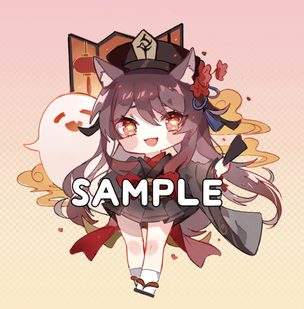 [PRE-ORDER] Genshin 四季流雲 Resin Acrylic Keychain