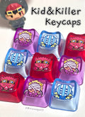 Kid & Killer Custom Mouse Pad & Light-Up Keycaps — One Piece KID PIRATES Fan Made