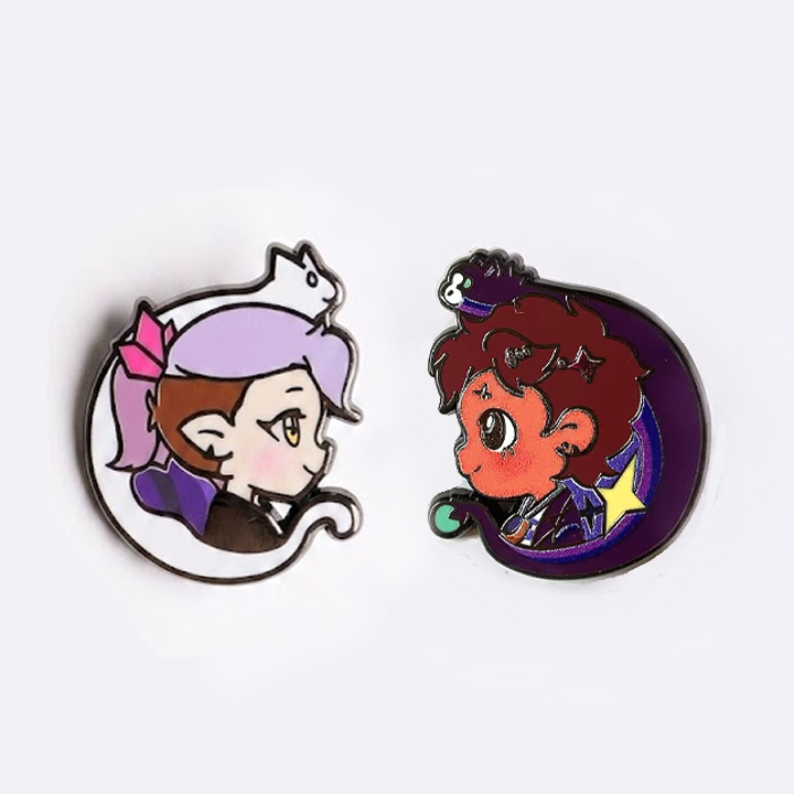 [🦉TOH Fanarts]Metal  Pins