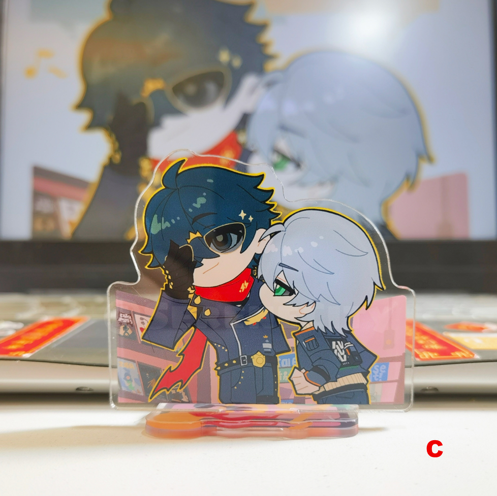 Lighterwise Chibi acrylic stand acrylics doujin game serenecity ZenlessZoneZero