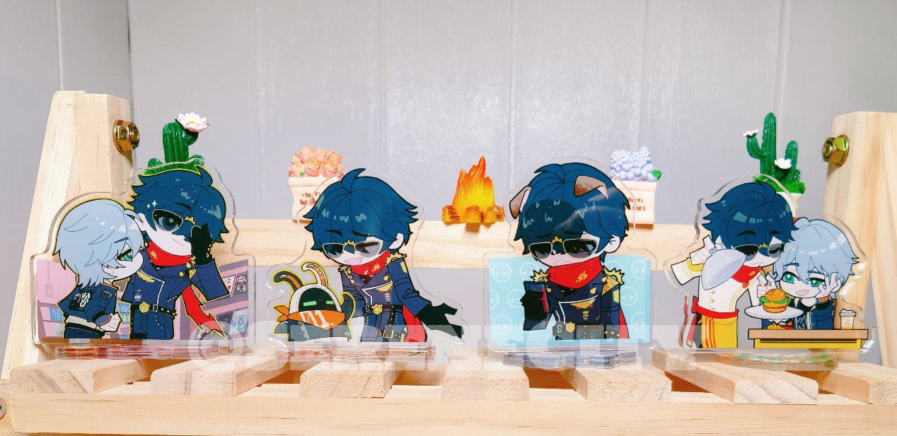 Lighterwise Chibi acrylic stand acrylics doujin game serenecity ZenlessZoneZero