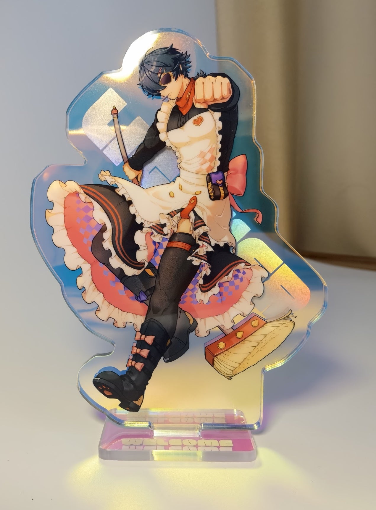 Lighter & Wise Holographic Standee acrylics doujin game serenecity ZenlessZoneZero