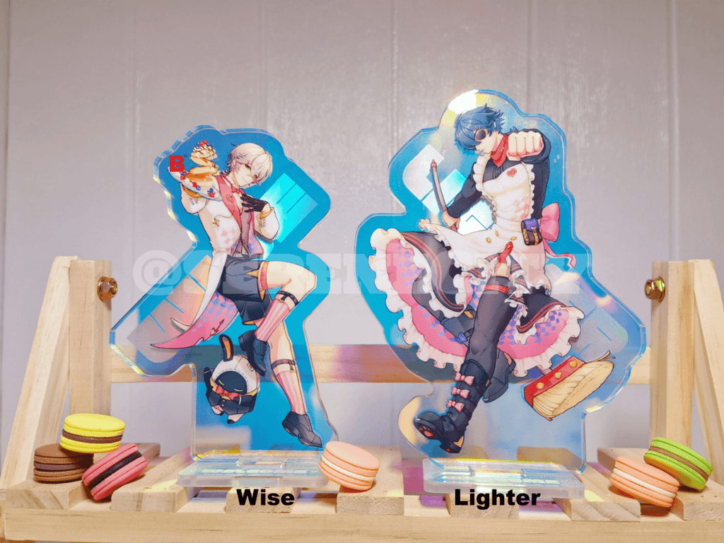 Lighter & Wise Holographic Standee