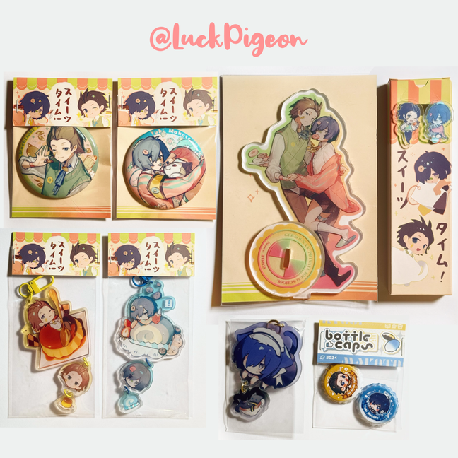 Ryomina $5 corner acrylics doujin luckpigeon